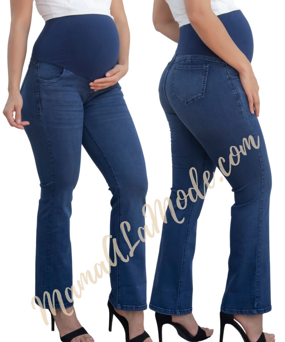 Pantalon-Jeans-Materno-Nudie-Indigo-MAMAALAMODE-4 jeans para embarazadas Nudie