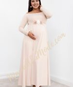 Vestido Materno Rafaela estilo Princesa Elegante y Juvenil para Fiesta
